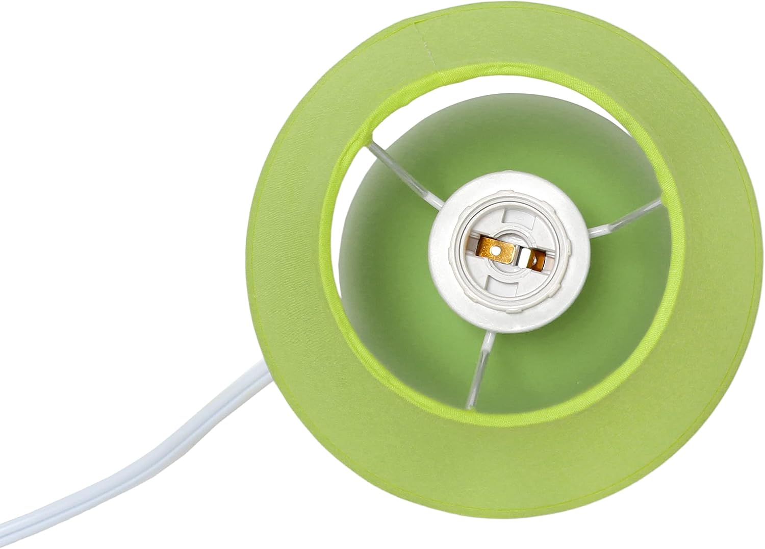 Simple Designs LT2008-GRN Mini Ceramic Globe Table Lamp, Green (Pack of 18)