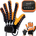 Disability Aids Rehabilitation Equipment Hemiplegia Finger Rehabilitation Trainer Robot Gloves with LCD Touch Screen/Timing/Training Intensity,Right-M
