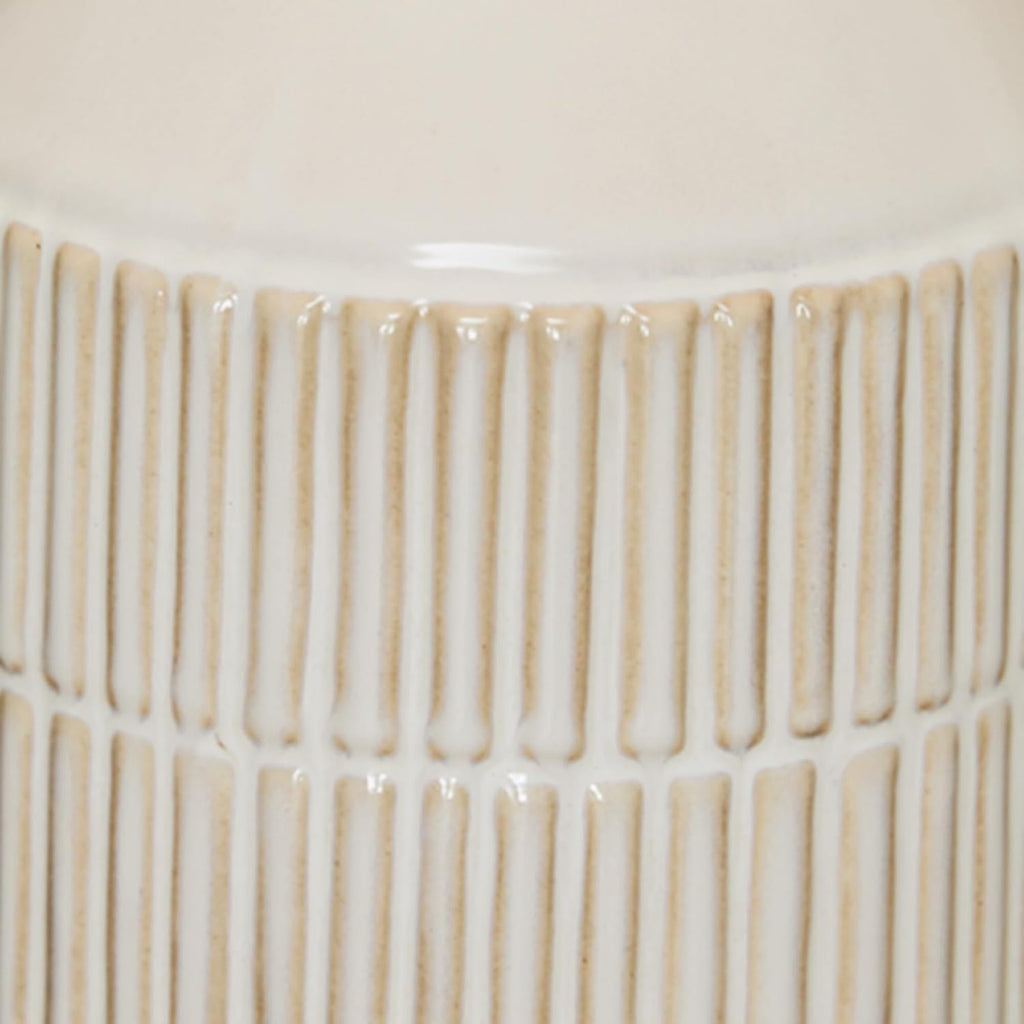 Signature Design by Ashley Willport Modern 26.5' Ceramic Table Lamp, Set of 2, Beige