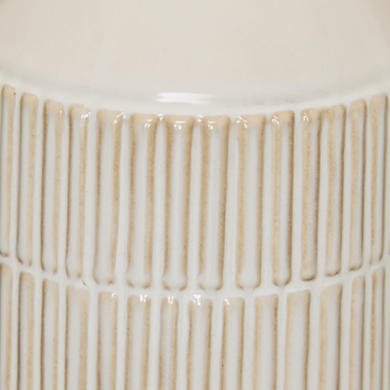 Signature Design by Ashley Willport Modern 26.5' Ceramic Table Lamp, Set of 2, Beige