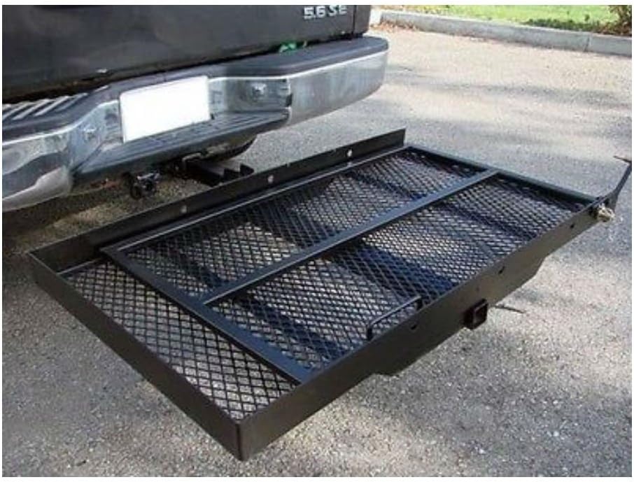 Mobility Carrier Wheelchair Scooter Rack Disability Medical Ramp Hitch Mount New