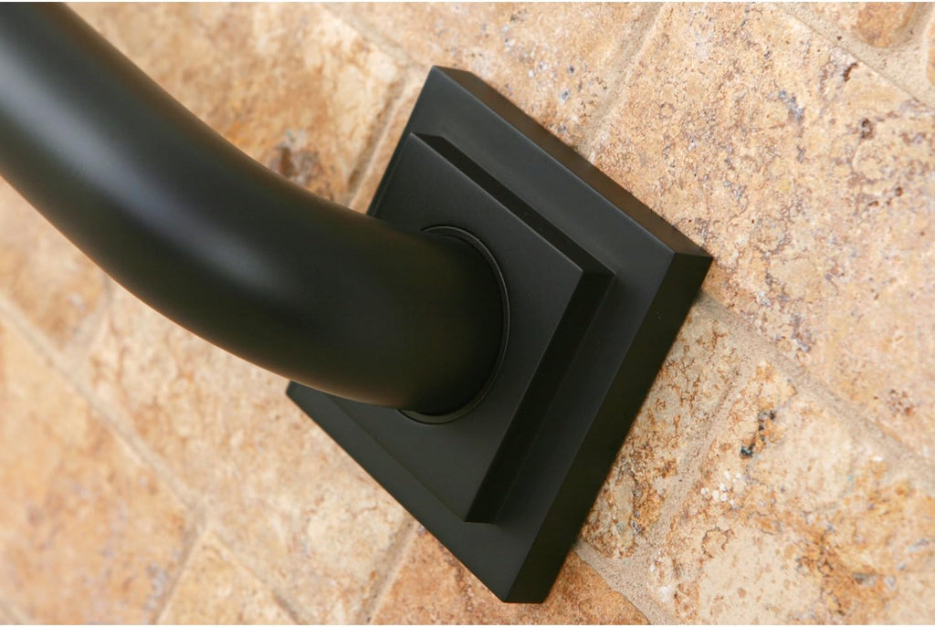 Kingston Brass DR614245 Designer Trimscape Claremont Decor 24-Inch Grab Bar with 1.25-Inch Outer Diameter, Oil Rubbed Bronze