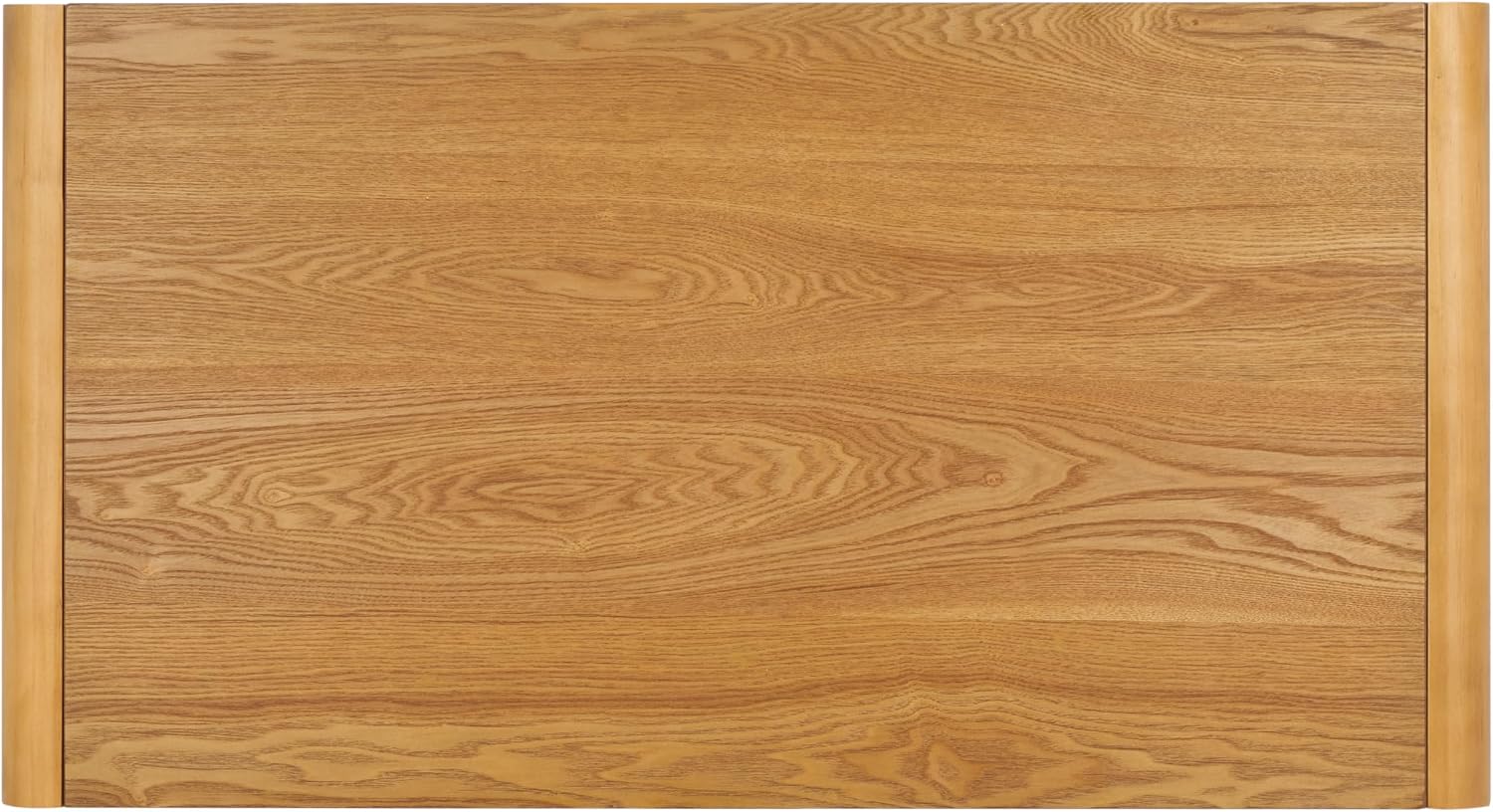 SAFAVIEH Home Collection Omara Natural Brown 1-Shelf Coffee Table