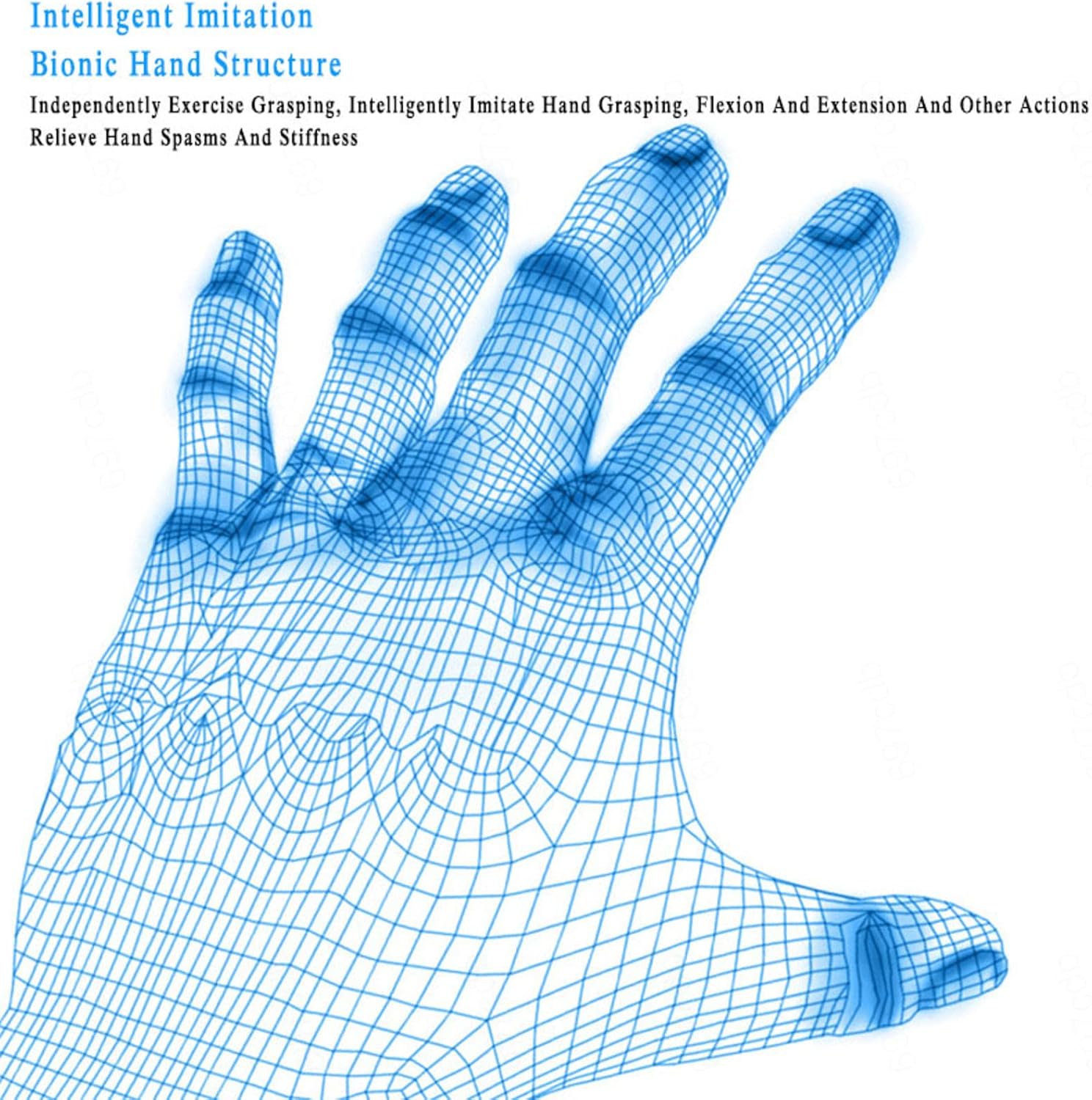 Rehabilitation Gloves Finger Orthoses Stroke Hemiplegia Hand Function Exercise Correction Fingerboard for Stroke People Finger Wrist Training,Right-L