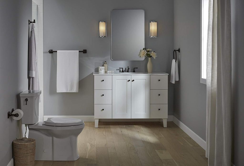 Grand Wall Mounted Spring Bar Toilet Paper Holder