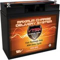 VMAX600 AGM Group 1/2 U1 Deep Cycle Battery Replacement for HCF Pacelight 701 Electric Scooter 12V 13Ah Scooter Battery