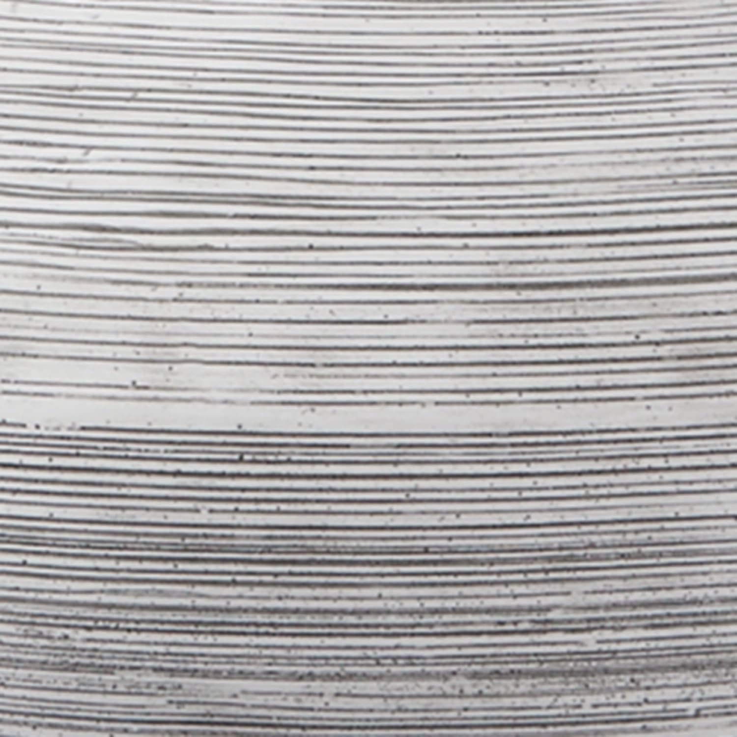 Signature Design by Ashley Brickdon Minimalist Polyresin Table Lamp with On/Off Switch, Light Gray & White