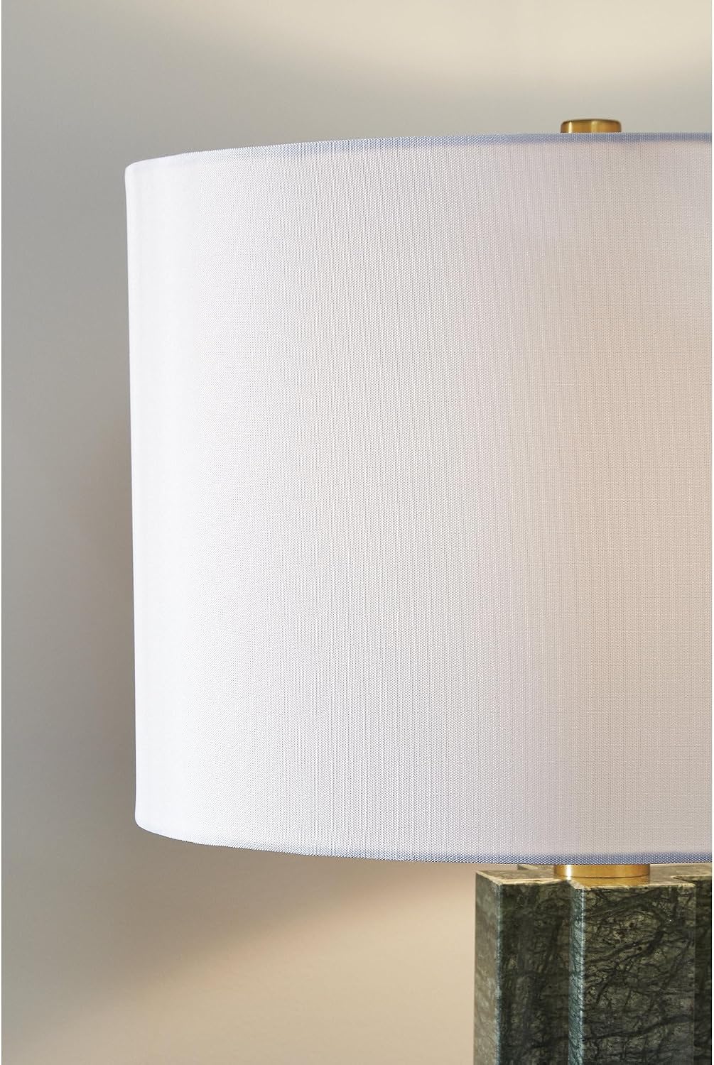 Signature Design by Ashley Keegan Contemporary Marble Table Lamp with 3-Way Switch, Green