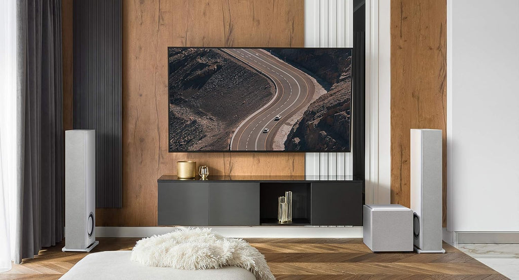 Definitive Technology Descend DN10 10' Subwoofer Digitally Optimized for Movies and Music, New 3XR Architecture, 500W Peak Class D Amplifier & (2) 10' Bass Radiators, White (Renewed) (Renewed)