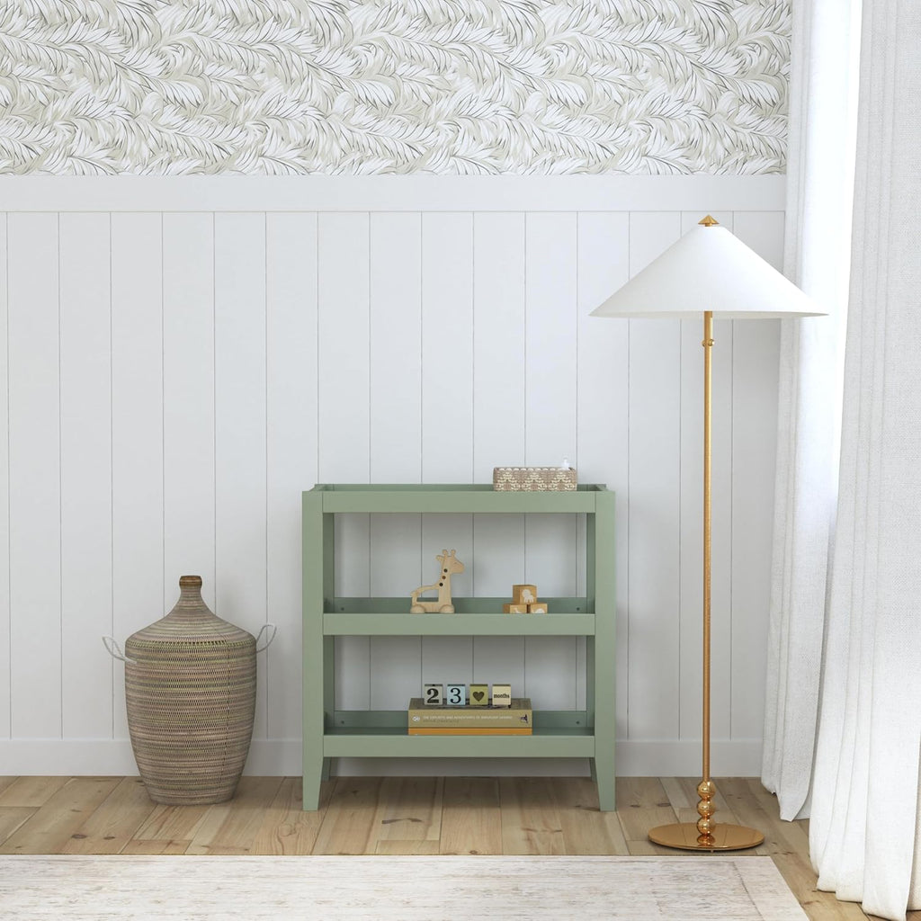 Carter's by Davinci Colby Changing Table in Light Sage, GREENGUARD Gold Certified