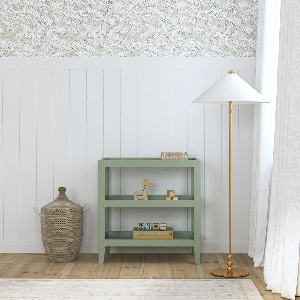Carter's by Davinci Colby Changing Table in Light Sage, GREENGUARD Gold Certified