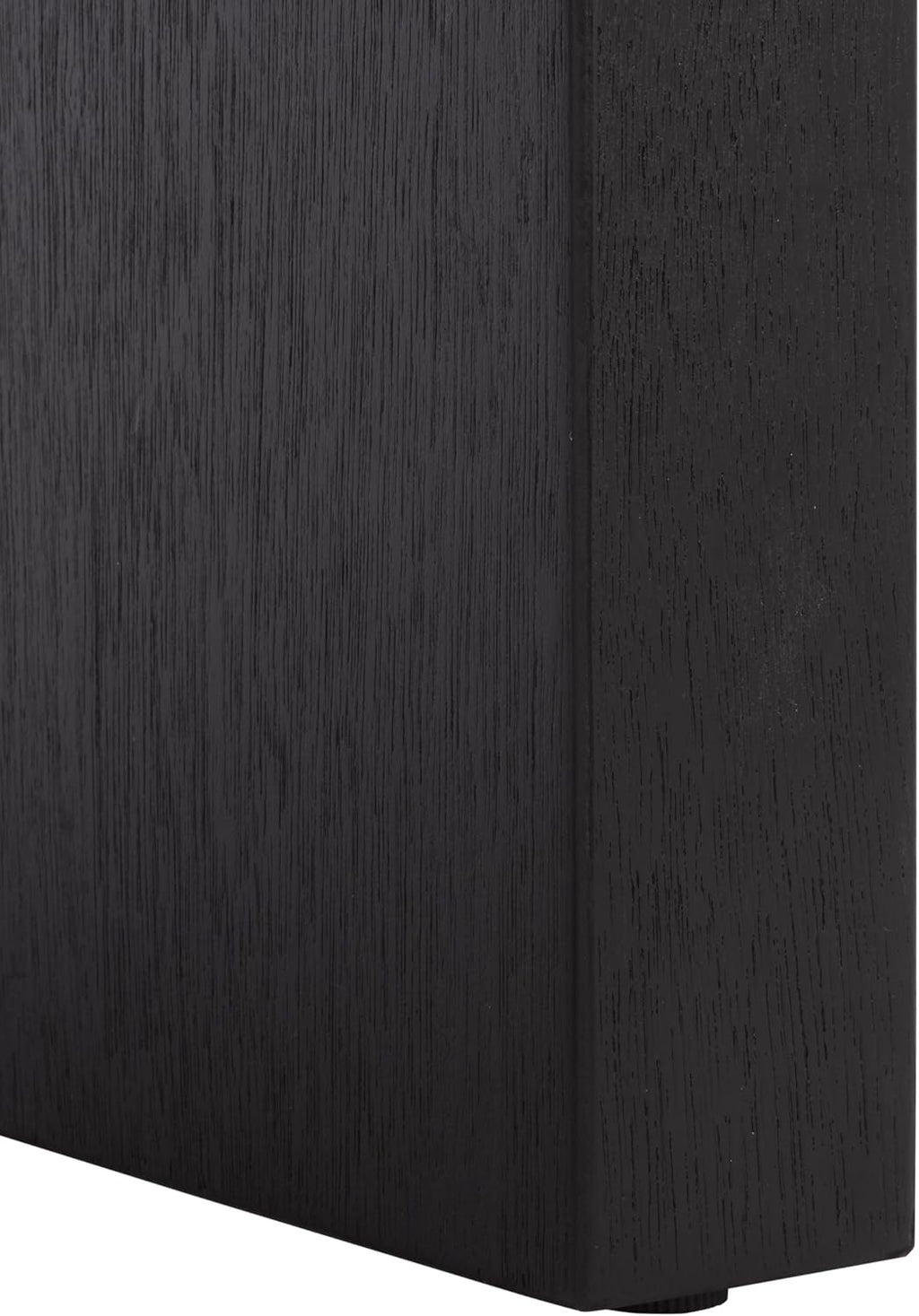 SAFAVIEH Home Collection - Liasonya Coffee Table, Black with Curved Base Waterfall Design for Living Room (COF6610C)