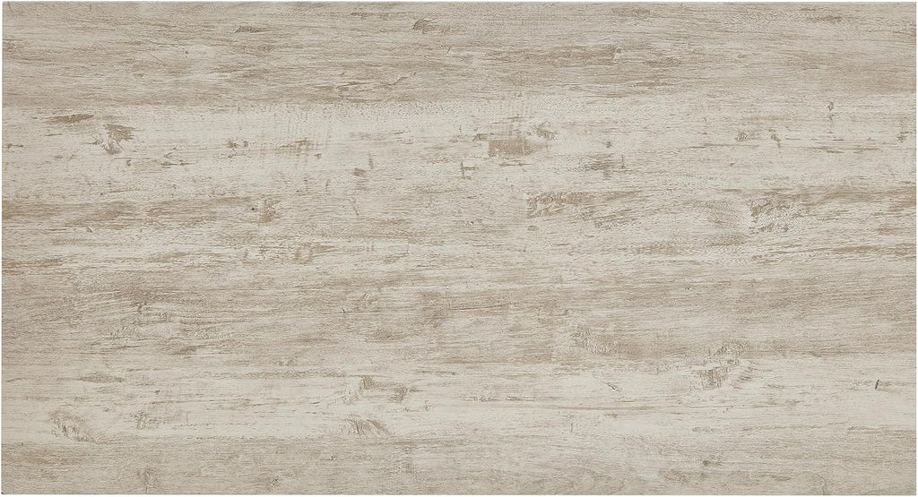 Roundhill Furniture Mchome 3-Piece Coffee Table Set, Coffee Table and Two End Tables, Weathered Gray and Beige