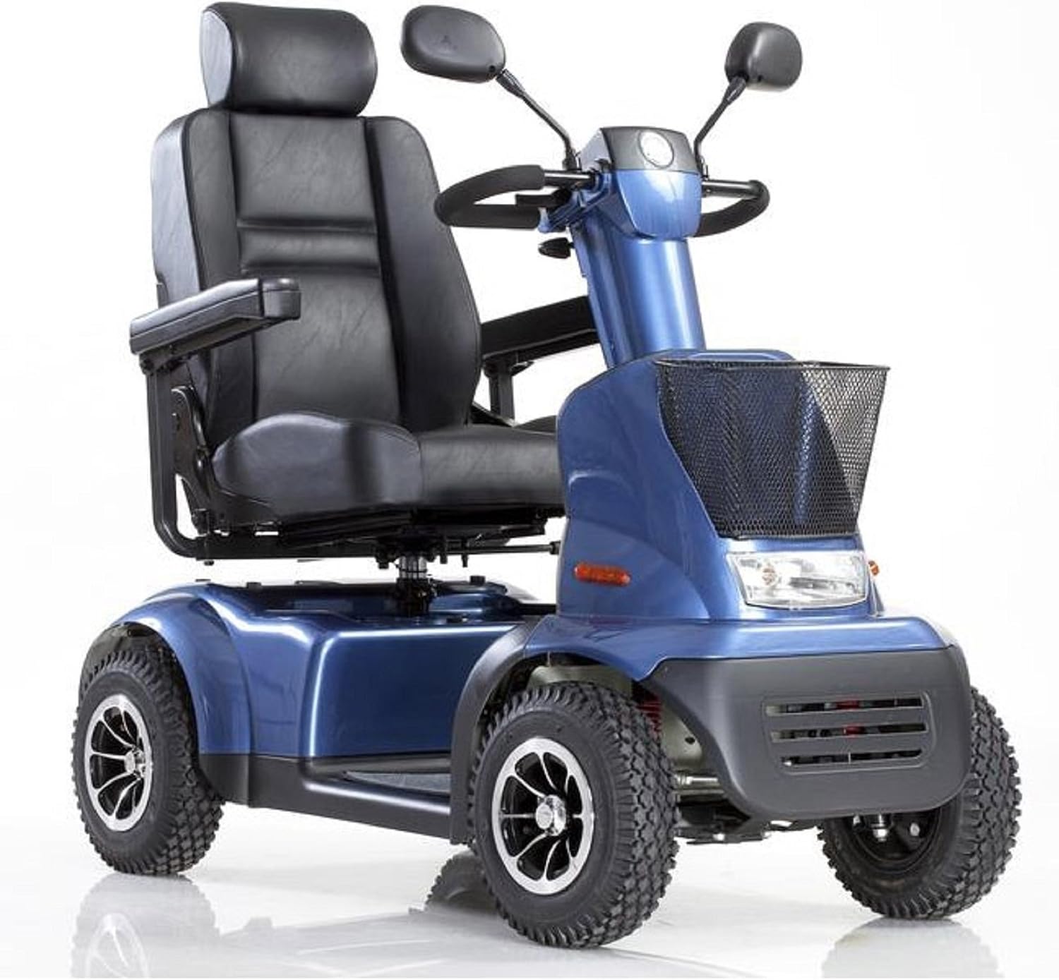 Afikim - Afiscooter C4 Breeze - Mid Size Mobility Scooter - 4-Wheel - Blue