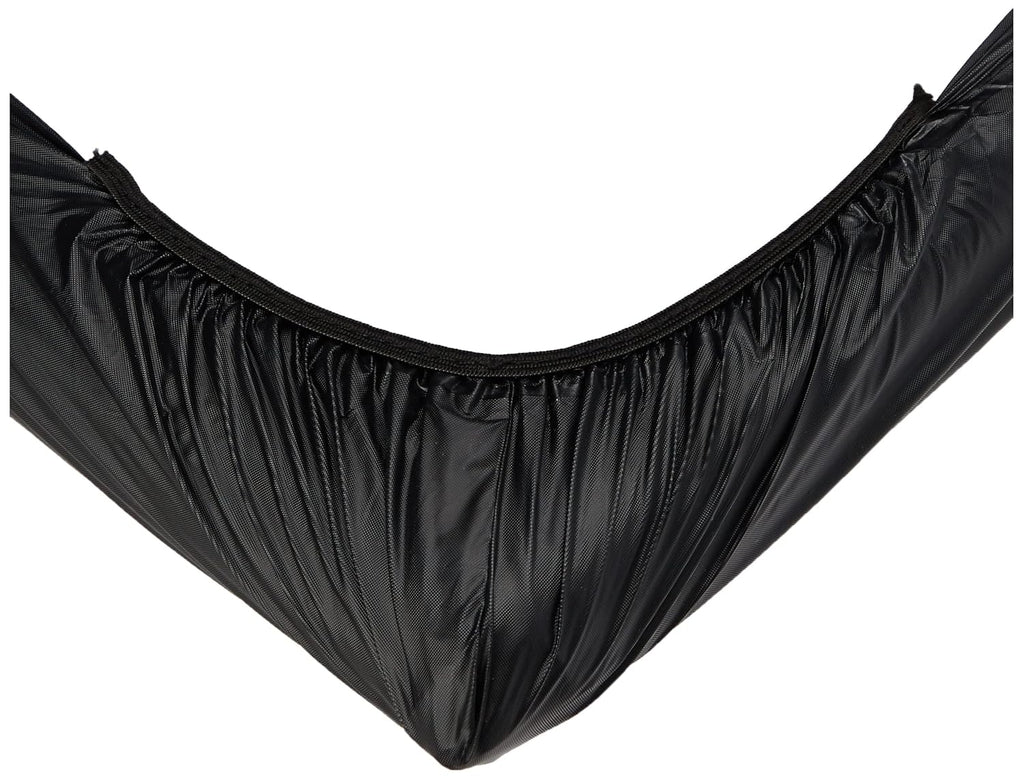 Kwik-Covers 3096-BLK 30' X 96' Kwik-Covers Black Fitted Table Cover (1 full case of 100)
