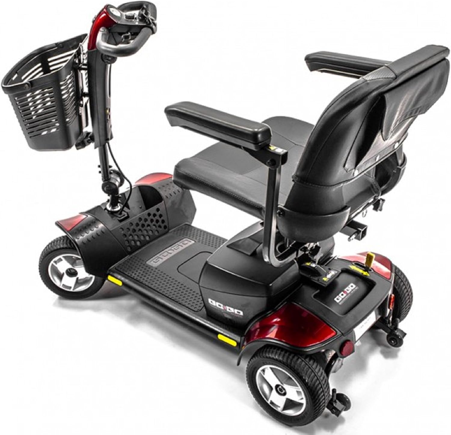 Pride Mobility - Go-Go Sport - Travel Scooter - 4-Wheel - Red