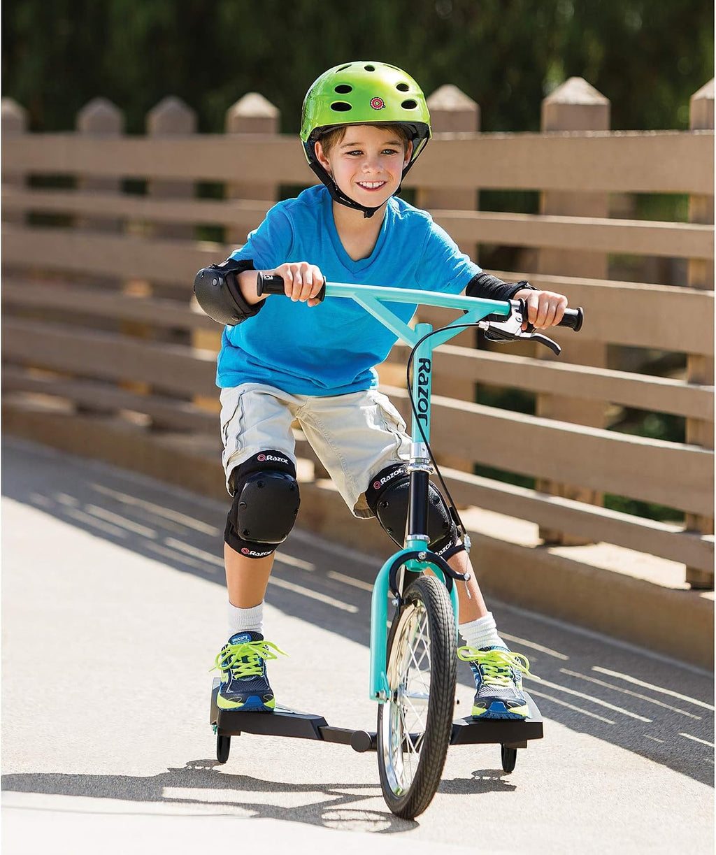 Razor DeltaWing Scooter Black/Mint Green, One Size