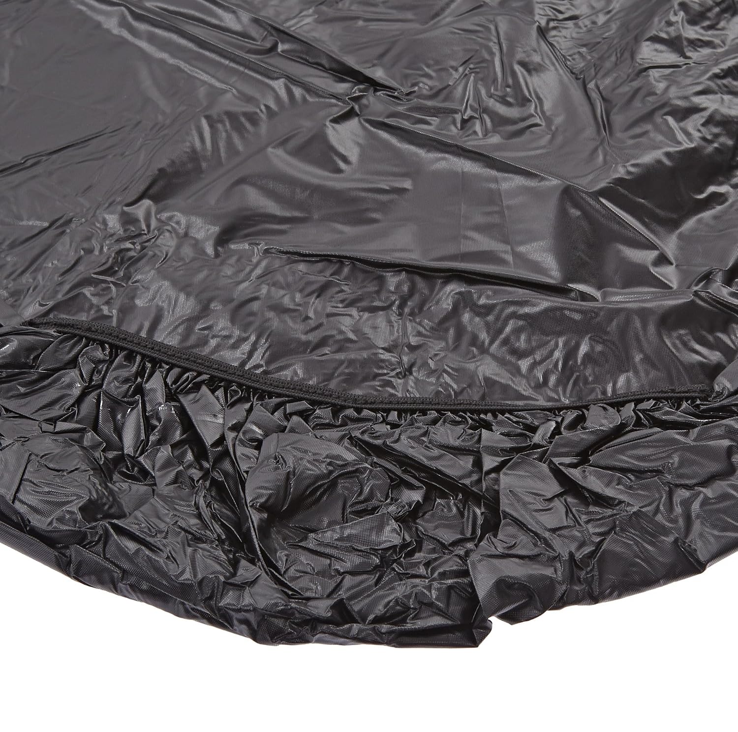 Kwik-Cover 3072-BLK 30' X 72' Kwik-Cover- Black Fitted Table Cover (1 full case of 100)