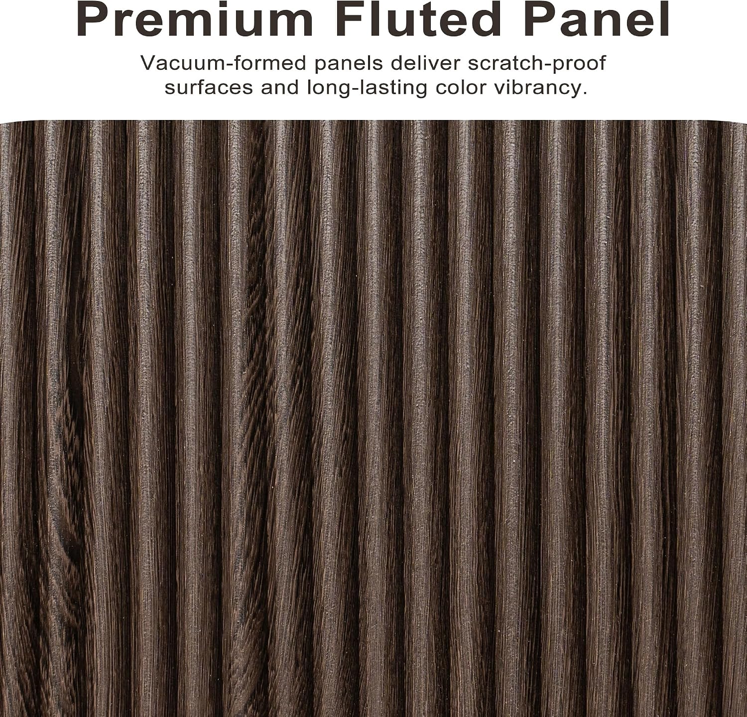 Fluted Coffee Table with Lifting Top, 31.5' Square Coffee Table with Storage, Mid Century Modern Center Table for Living Room, Home Office, Dark Gray
