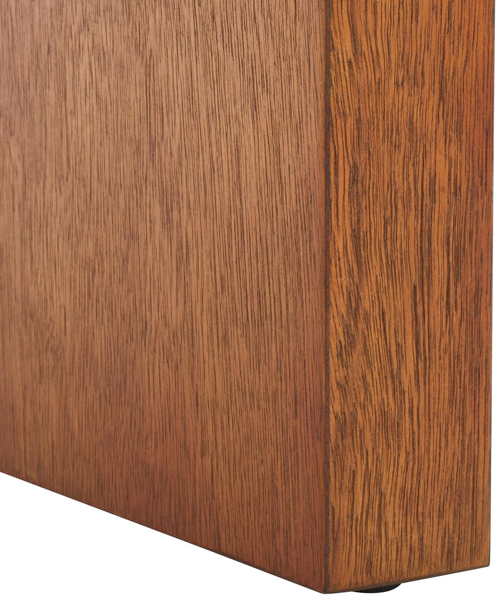 SAFAVIEH Home Collection Liasonya Natural Brown Curved Coffee Table