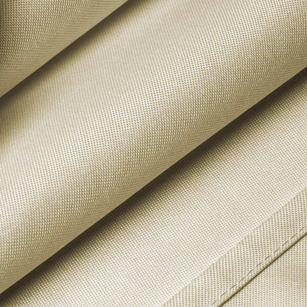 Lann's Linens - 10 Premium 108' Round Tablecloths for Wedding/Banquet/Restaurant - Polyester Fabric Table Cloths - Beige