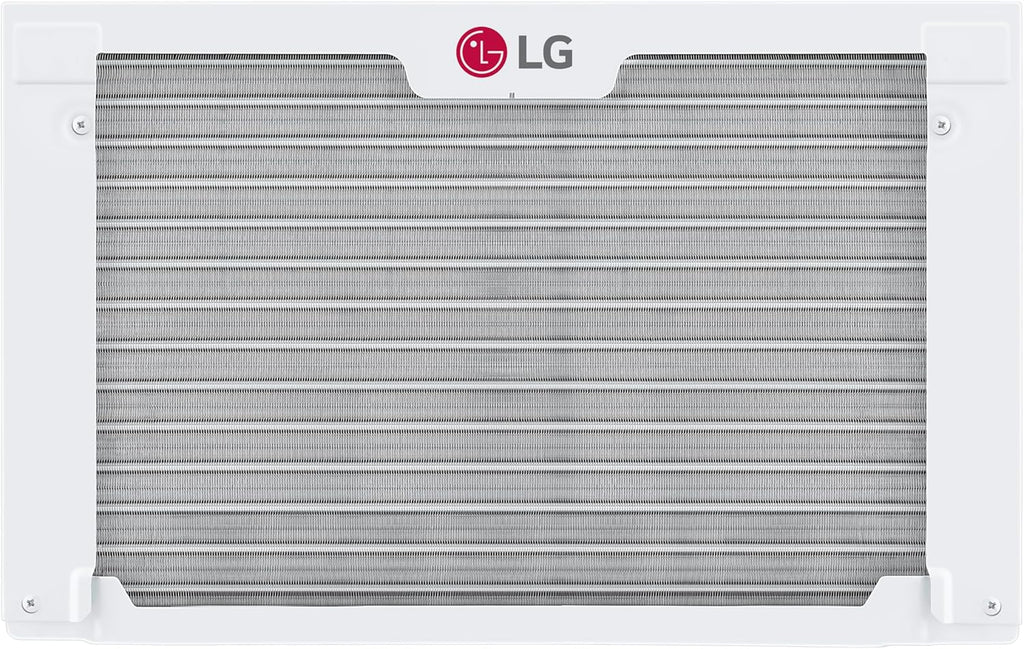 LG 6000 BTU Window Air Conditioner Energy Saving Dual Inverter, Remote Control, WiFi, LG ThinQ, Alexa, Hey Google Enabled Washable Filer Ultra-Quiet Cools Small Room up to 250 Sq.Ft White LW6023IVSM