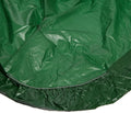 Kwik-Cover 1872-GR 18'' X 72'' Kwik-Cover- Green Fitted Table Cover (1 full case of 100)