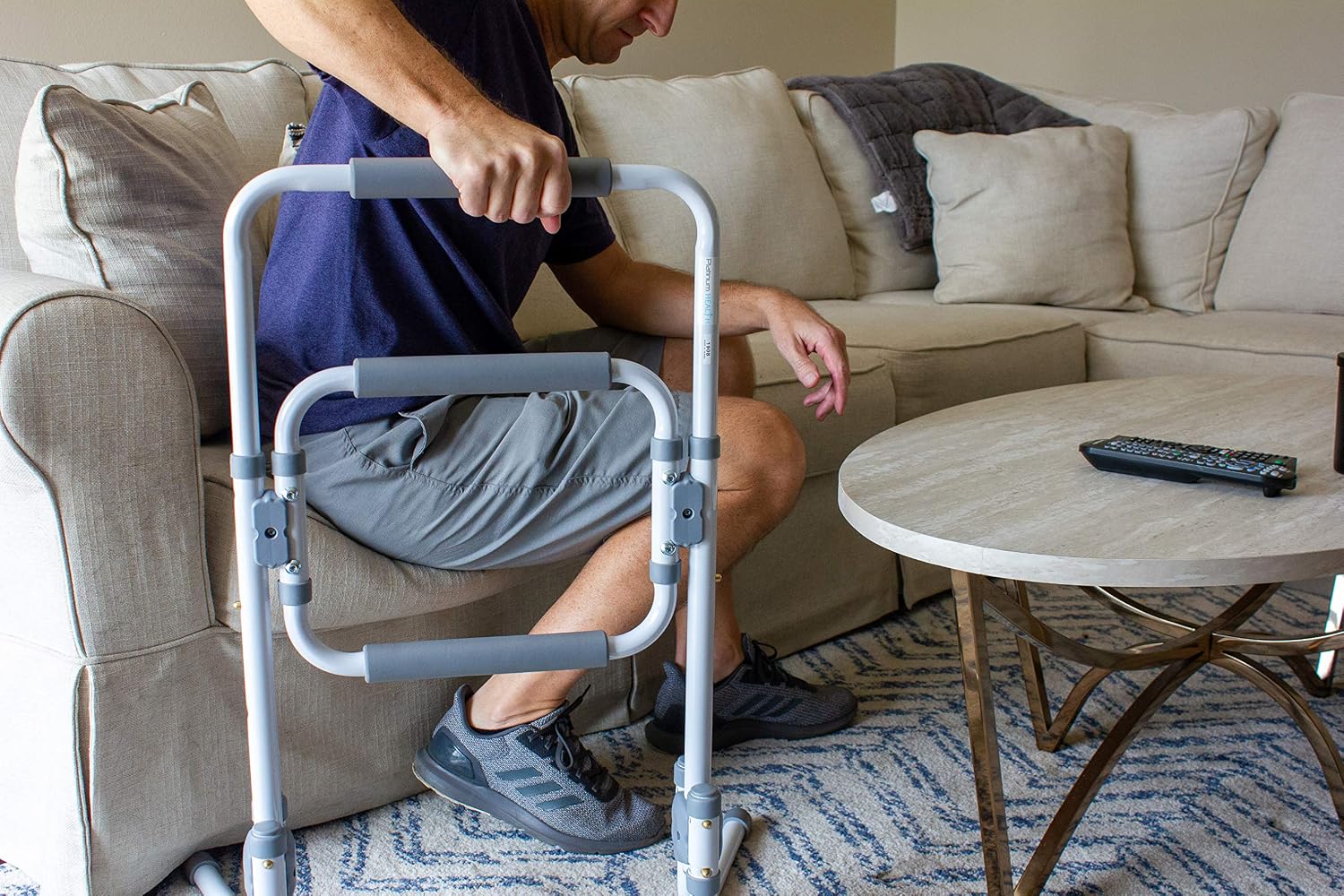 Platinum Health Grandstand Mobile Standing Aid and Support Frame. Folds for Easy Storage and Travel. Tool-Less