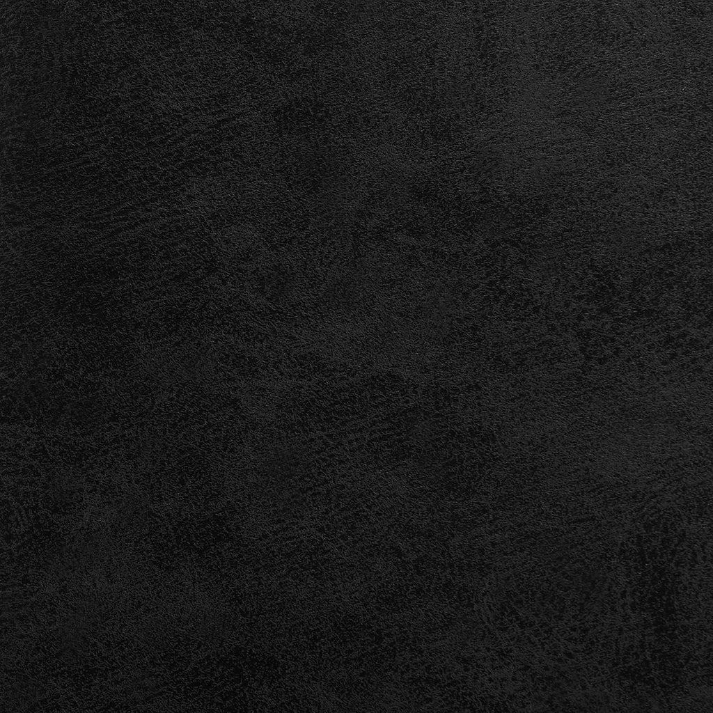 SIMPLIHOME Owen Square Coffee Table Storage Ottoman - 36 inch Wide Upholstered Vegan Leather Lift-Top Ottoman in Distressed Black, Mid-Century Modern Ottoman for Living Room with Tufted Detail