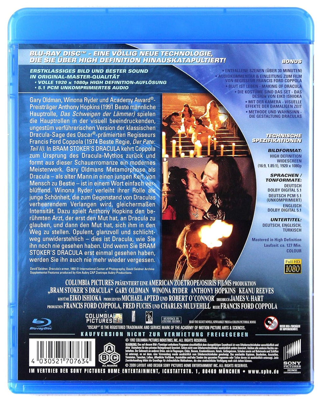 DRACULA (1992) (BLU-RAY MASTER